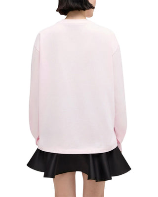 Ganni Fruit Long-Sleeve Chalk Pink