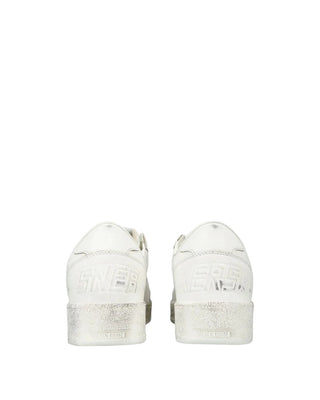 Golden Goose Ball Star Leather Sneakers Optic White