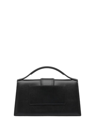 Jacquemus 'Le Grand Bambino' Leather Crossbody Handbag Black Silver