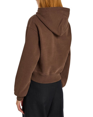 Jacquemus Gros Grain Hoodie Brown