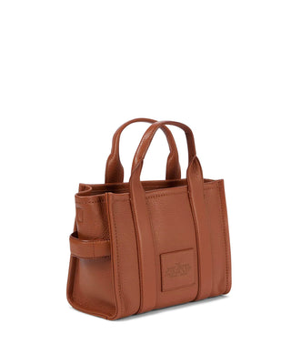 Marc Jacobs Leather Mini Tote Bag Brown