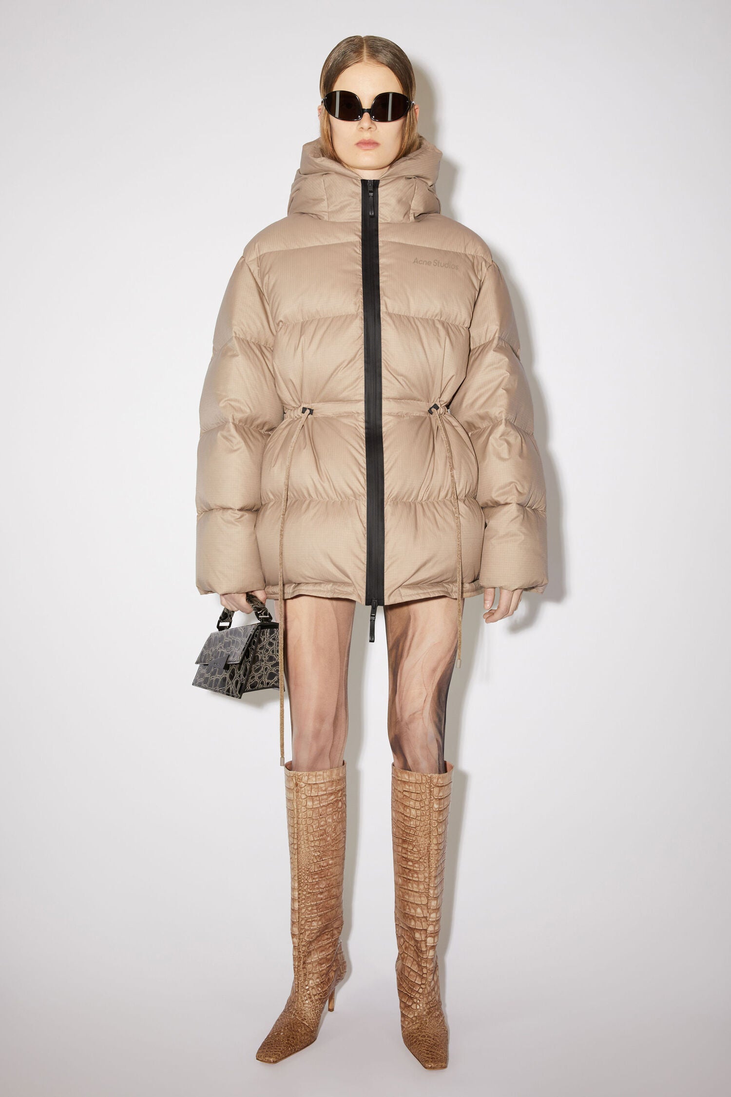 Puffer 2025 coat beige