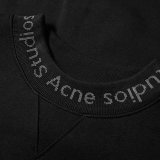 Acne Studios Flogho Crew Sweat Black