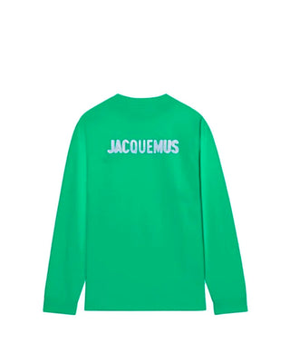 Jacquemus Green 'Le T-Shirt Gelo' Long Sleeve T-Shirt