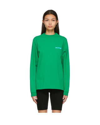 Jacquemus Green 'Le T-Shirt Gelo' Long Sleeve T-Shirt