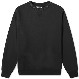 Acne Studios Flogho Crew Sweat Black