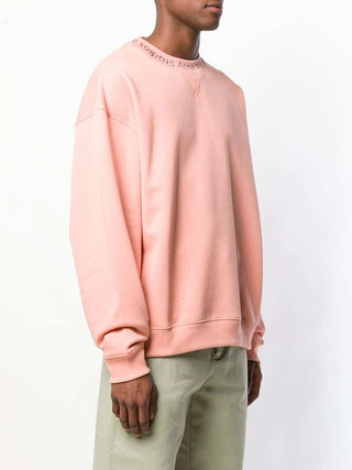 Acne Studios Flogho Crew Sweat Pink