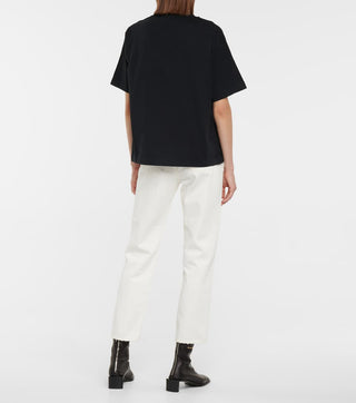 Acne Studios Logo cotton jersey T-shirt Black