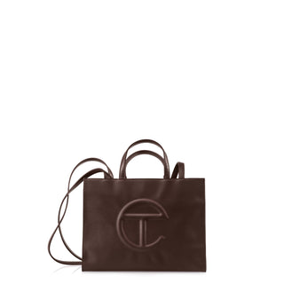 Telfar Medium Shopping Bag Chocolate