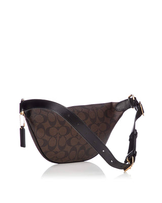 Coach Signature Belt Bag Fanny Pack Brown