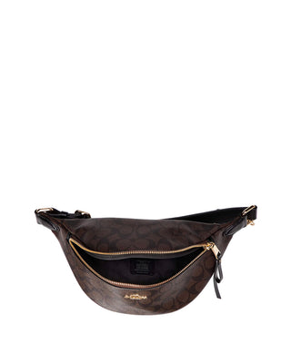 Coach Signature Belt Bag Fanny Pack Brown